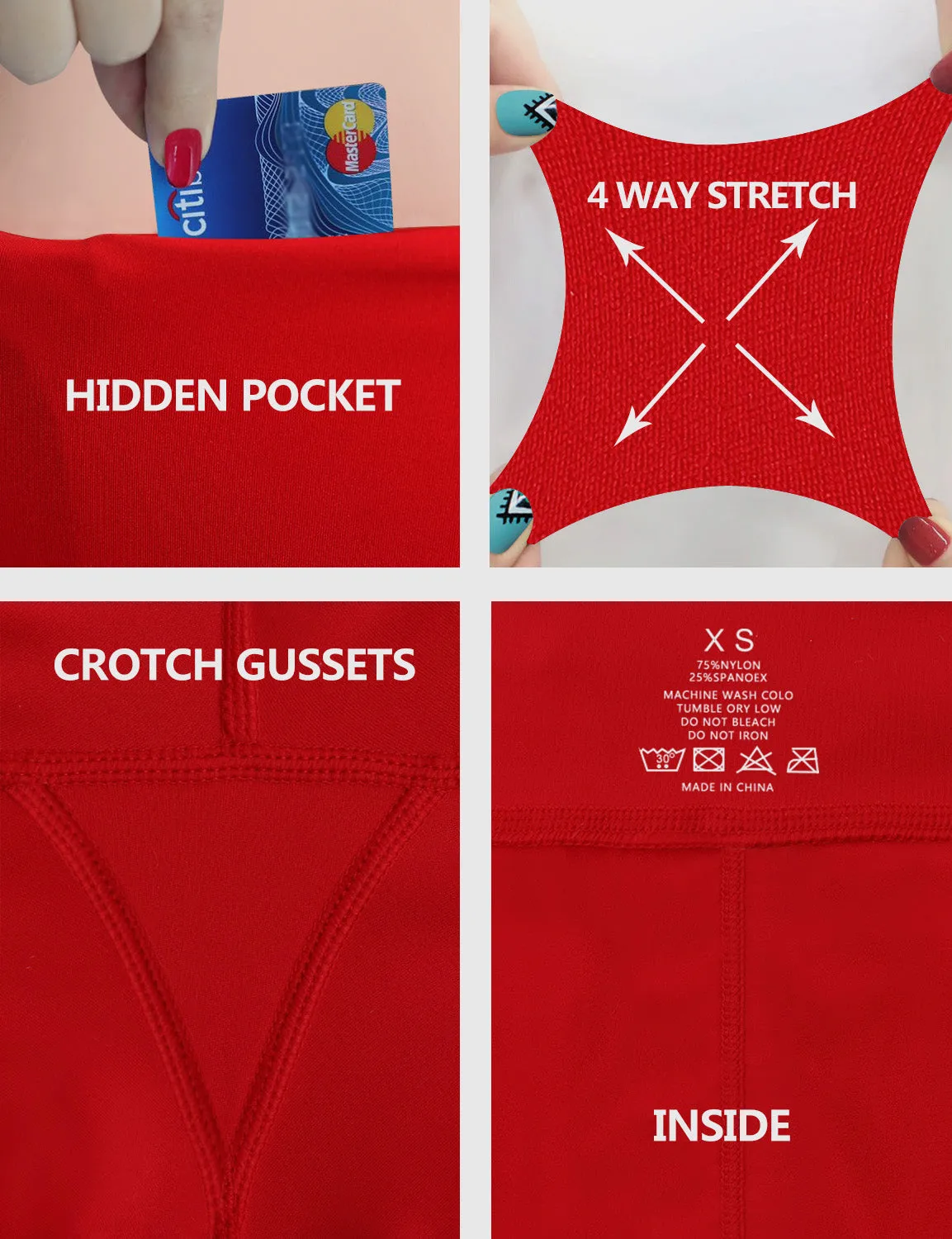 4" Running Shorts scarlet_Running