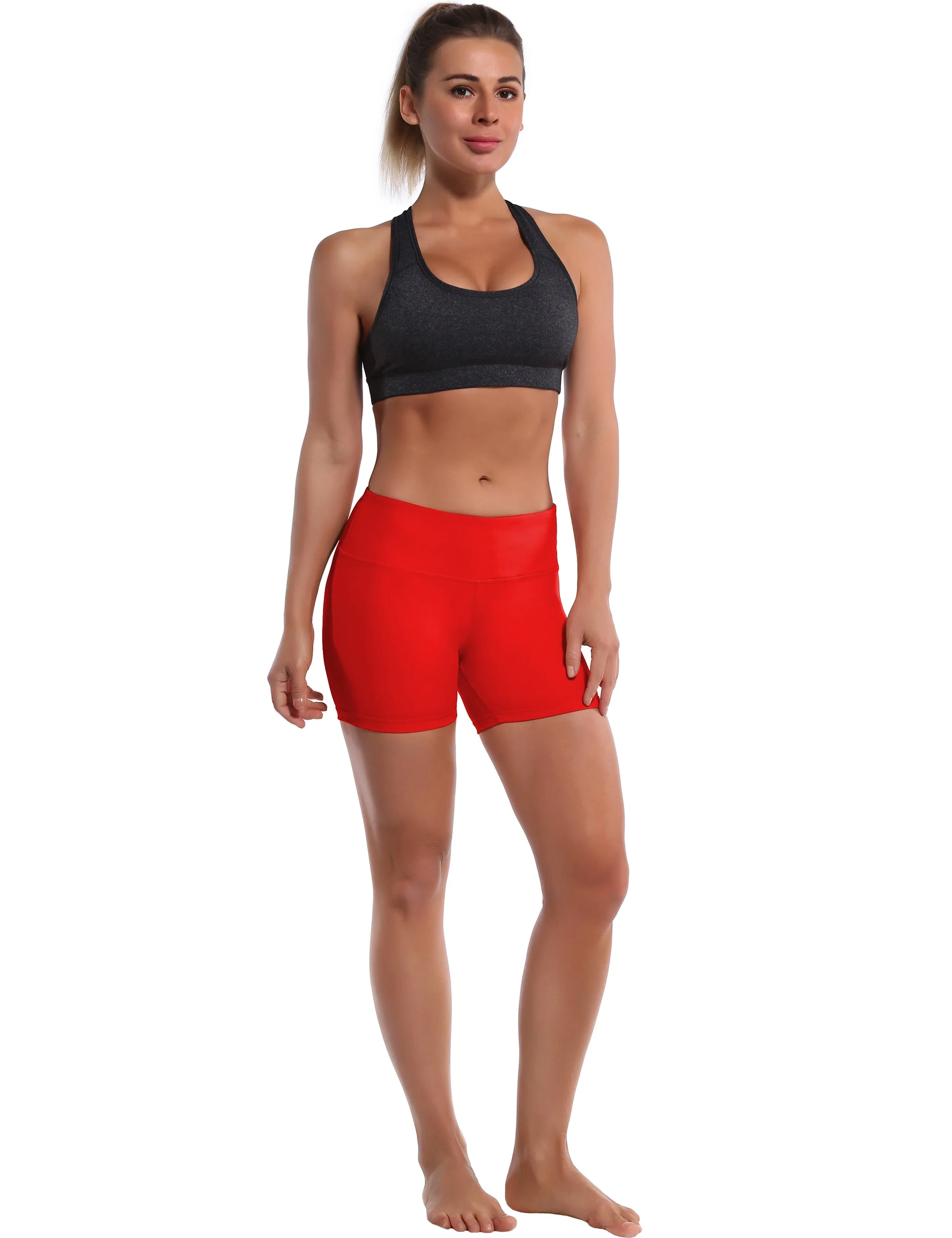 4" Running Shorts scarlet_Running