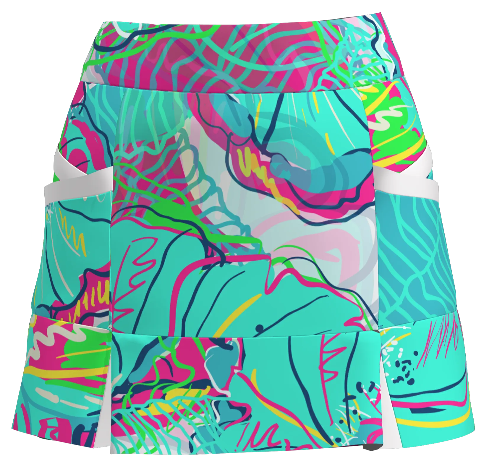 AB SPORT Women's TENNIS SKIRT BSKT04-PRFSP