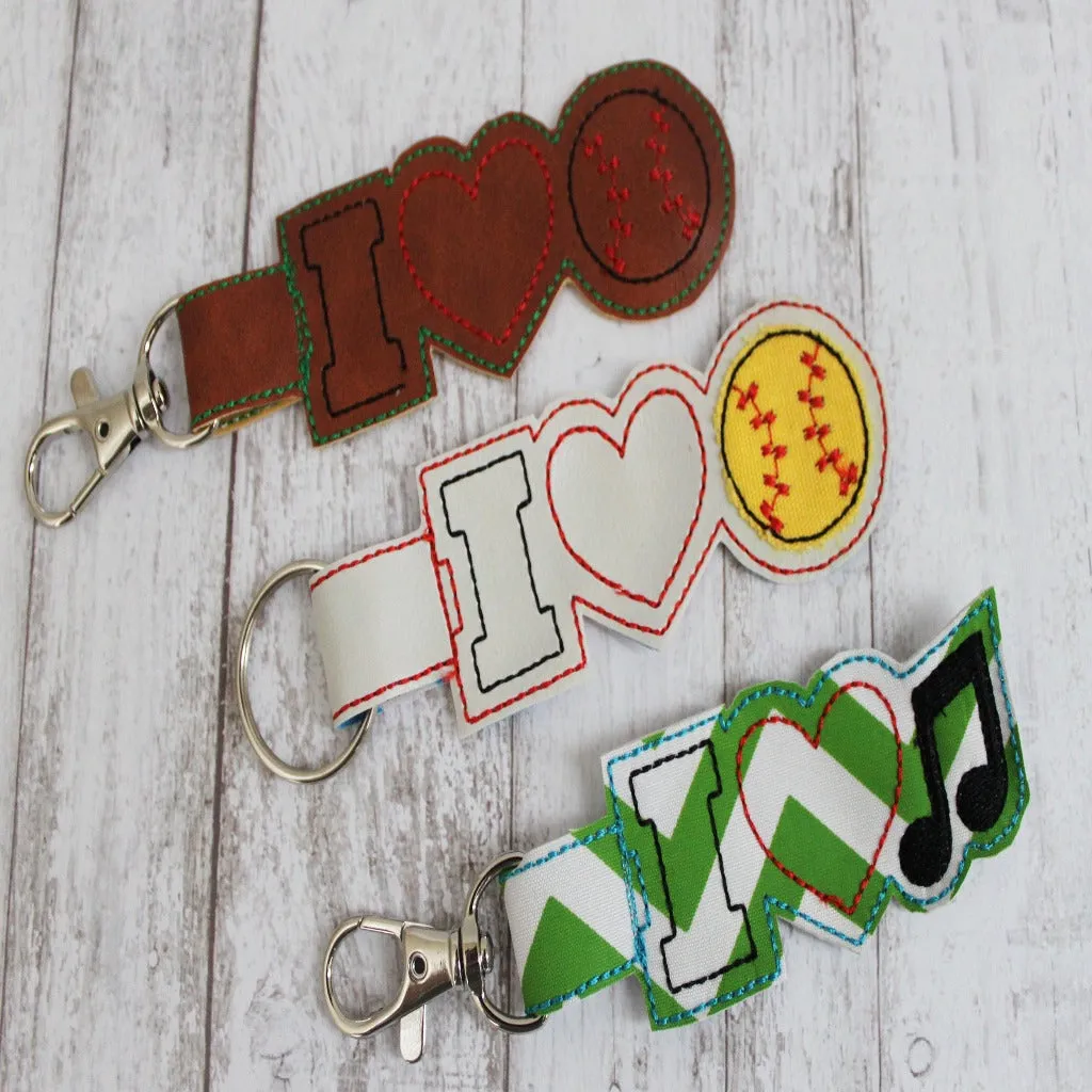 Adorable Zipper Pulls and Keychains - MANY Styles - Sports, Animals, Hobbies, and More!