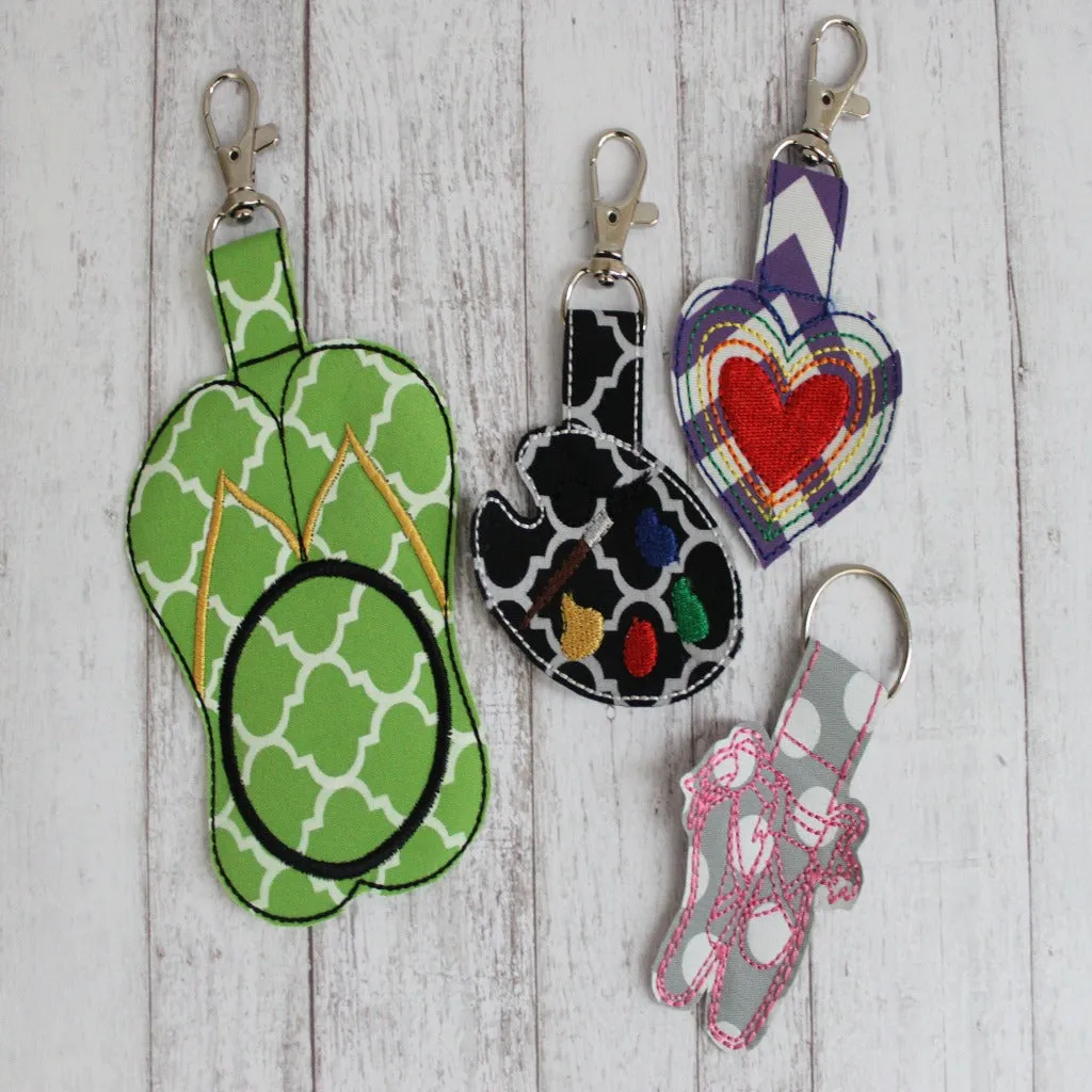 Adorable Zipper Pulls and Keychains - MANY Styles - Sports, Animals, Hobbies, and More!