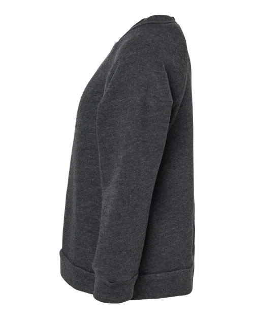 BELLA   CANVAS Toddler Sponge Fleece Raglan Sweatshirt 3901T