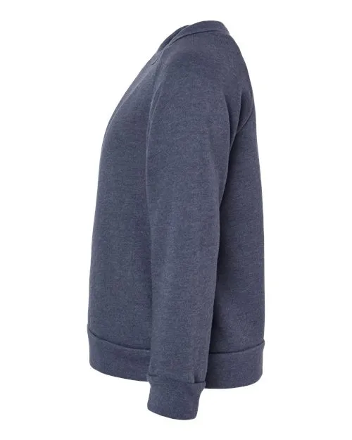 BELLA   CANVAS Toddler Sponge Fleece Raglan Sweatshirt 3901T