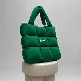 Boss Up Green Puffer Bag