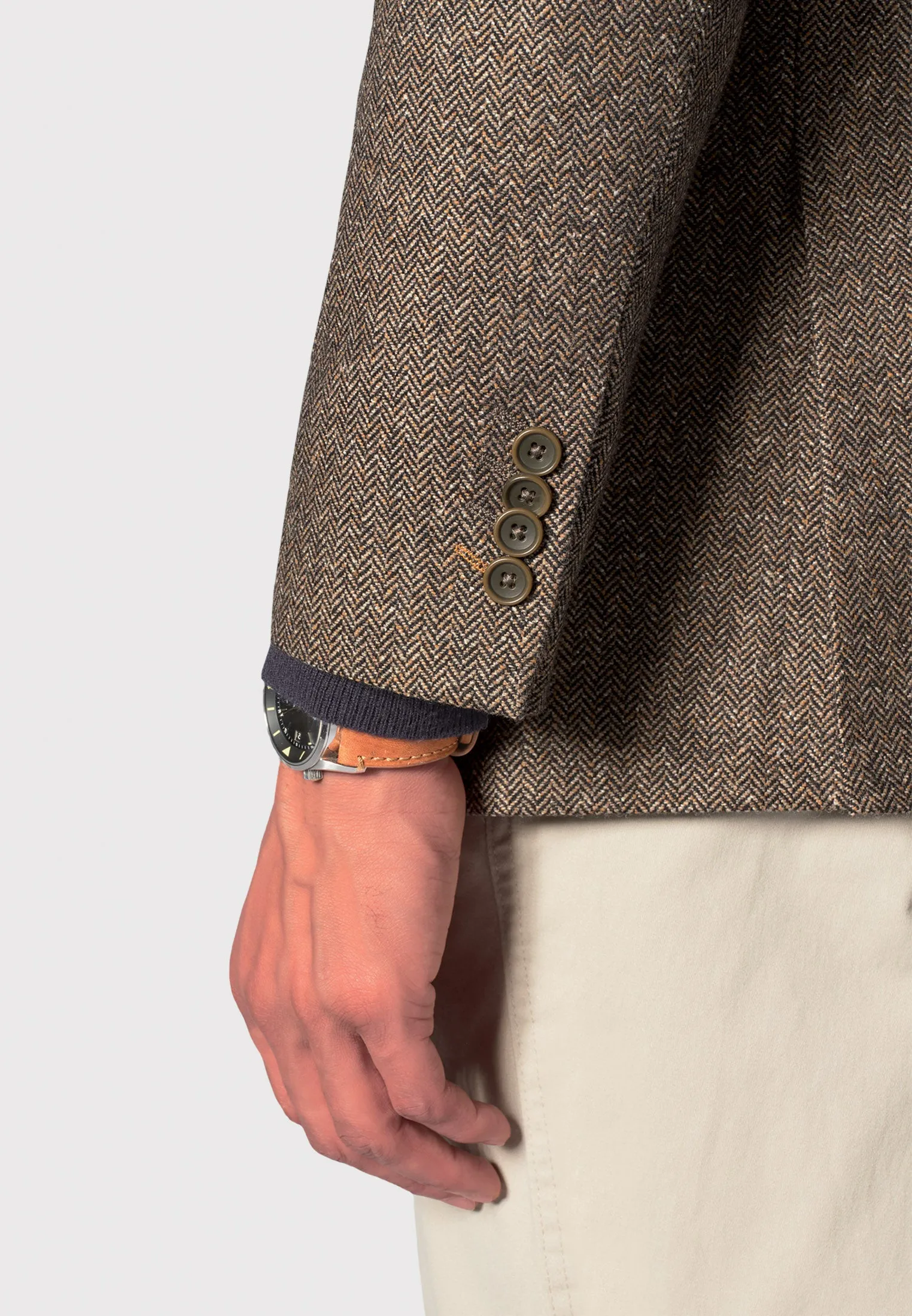 Brook Taverner Hooke Herringbone Jacket B K
