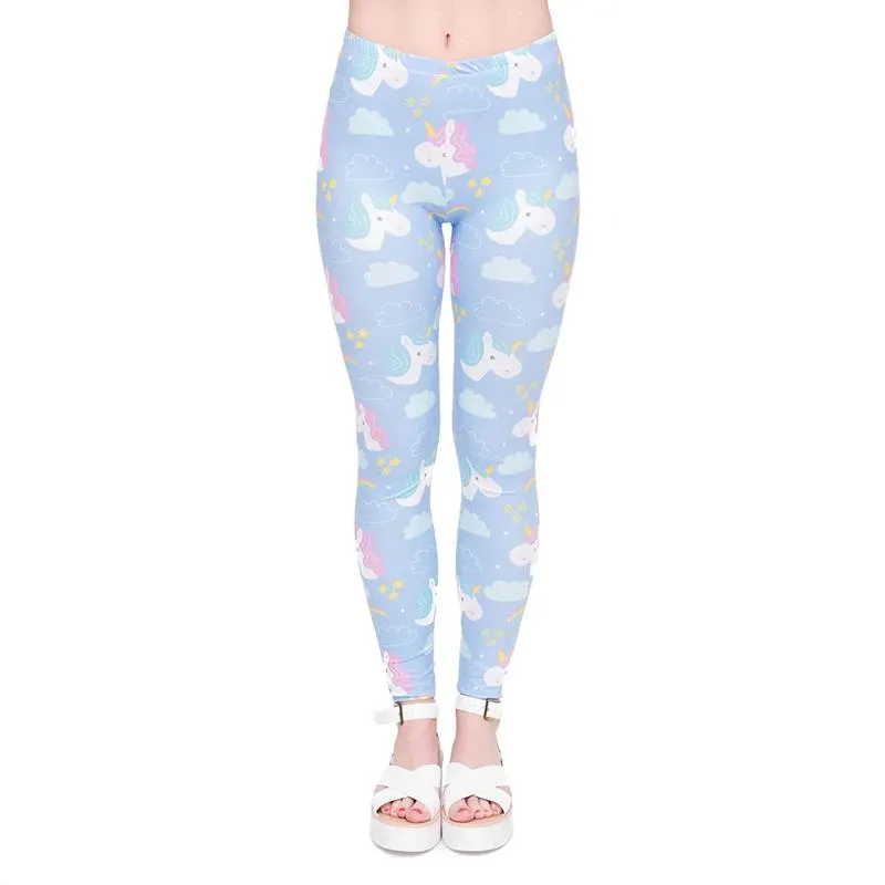 Cartoon Unicorn Leggings