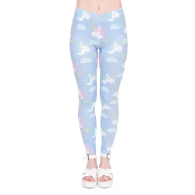 Cartoon Unicorn Leggings