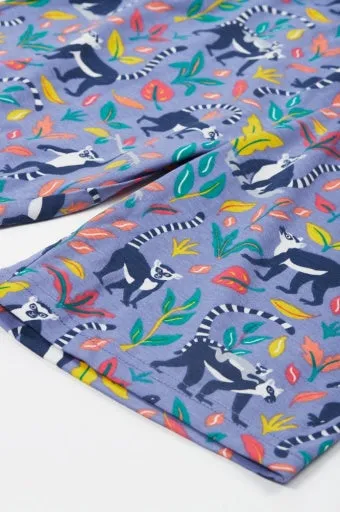Frugi Palmer Printed Shorts - Lemur Laughs