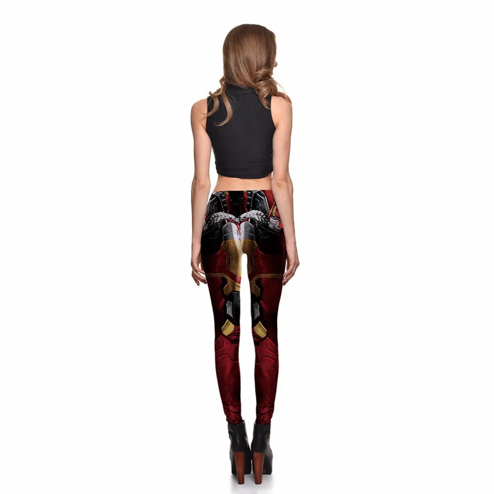 IRON MAN Compression Leggings/Pants for Women