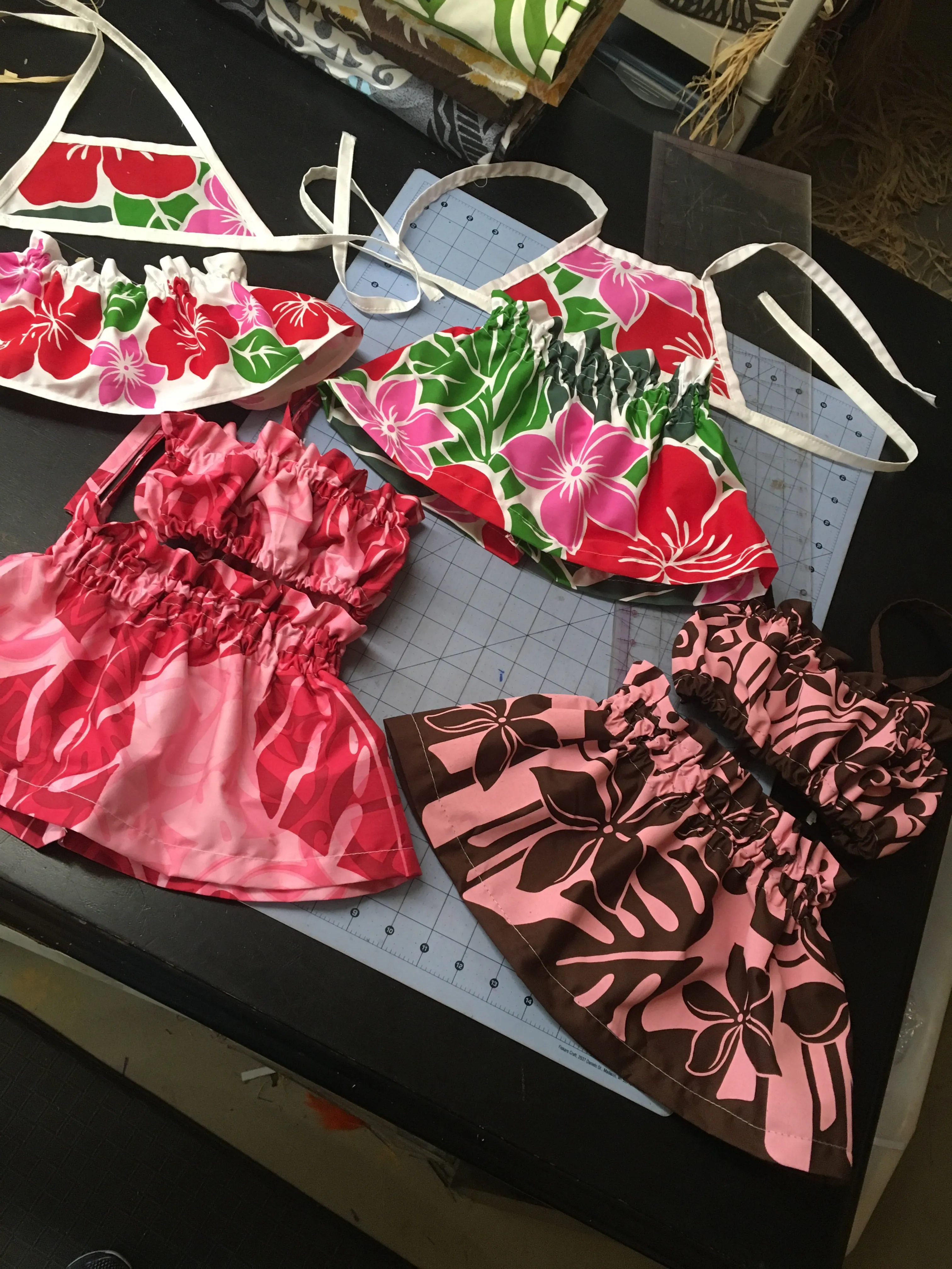 Keiki Pa’u Skirt and Tube Tops
