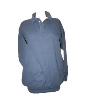Long-Sleeve Polo Canton Fleece Pullover
