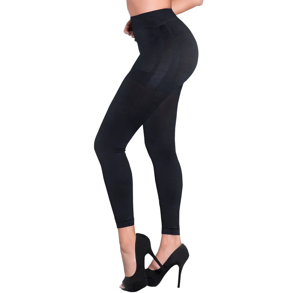 LT.Rose 21231 | Tummy Control Butt Lifter Seamless Mid Rise Leggings