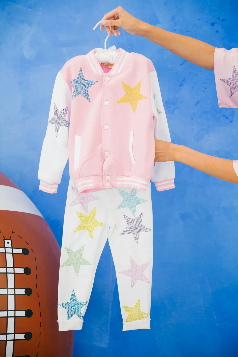 MINI KIDS SPORTS STAR VARSITY JACKET