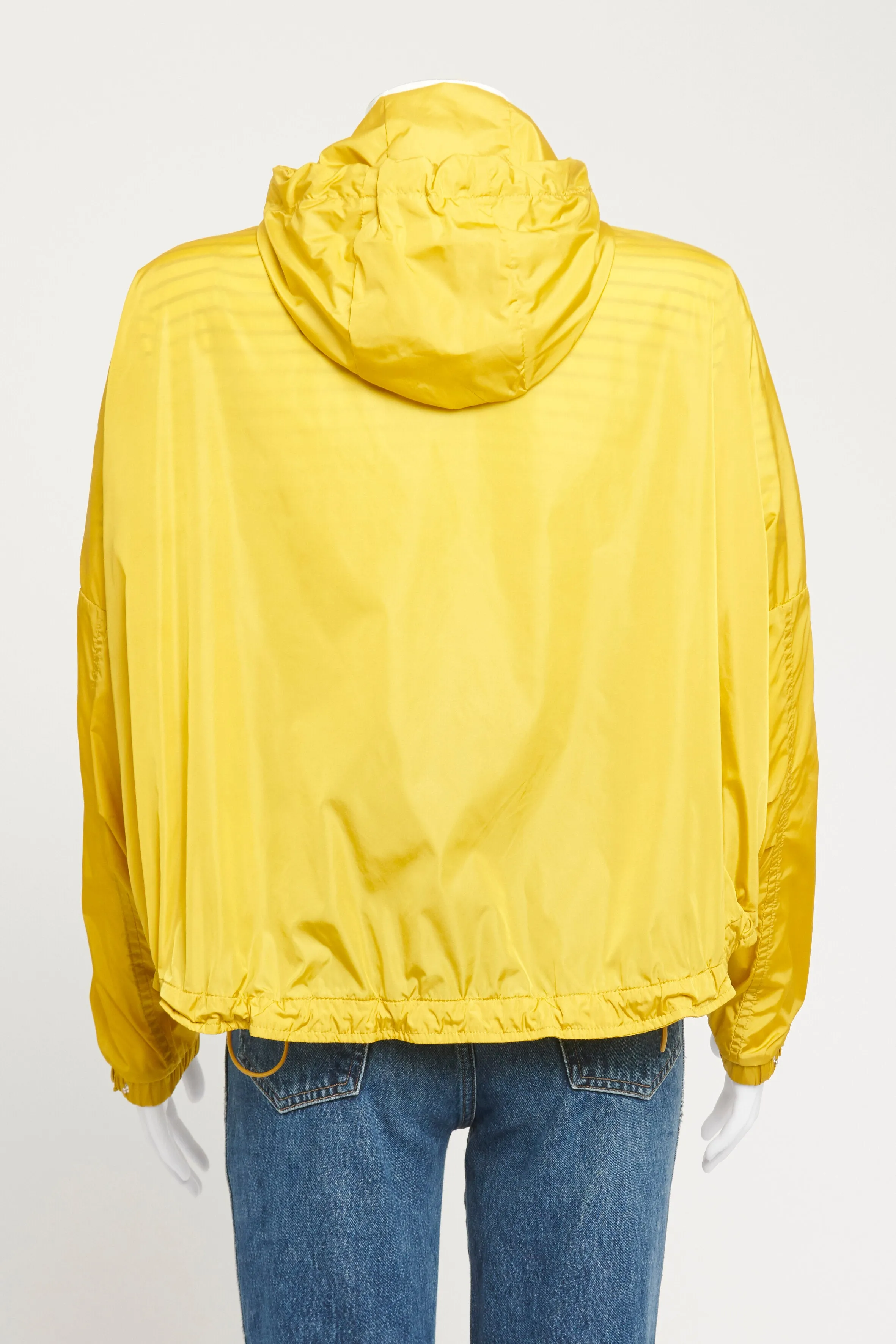 Mustard Yellow Preowned Rain Jacket