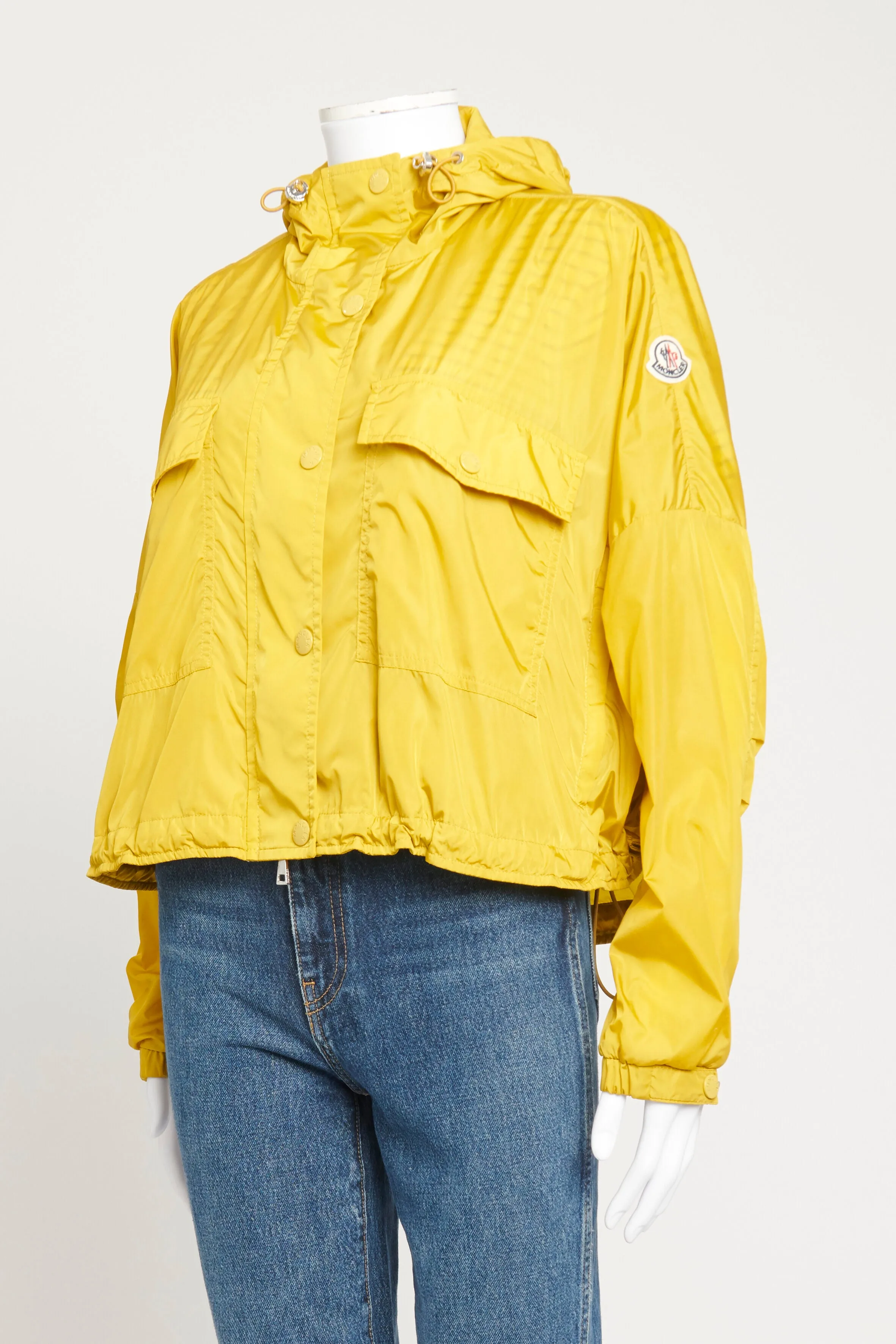 Mustard Yellow Preowned Rain Jacket