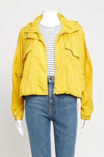 Mustard Yellow Preowned Rain Jacket