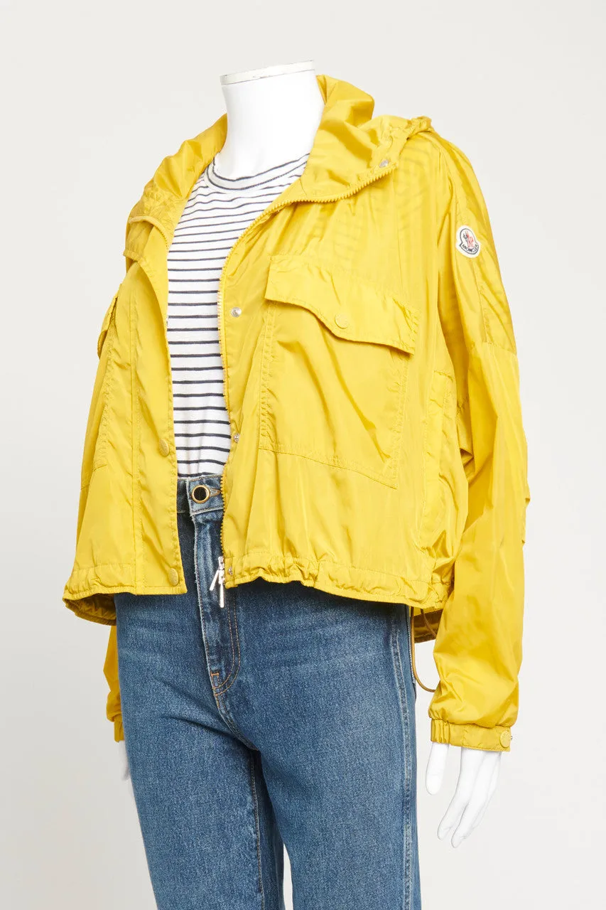 Mustard Yellow Preowned Rain Jacket