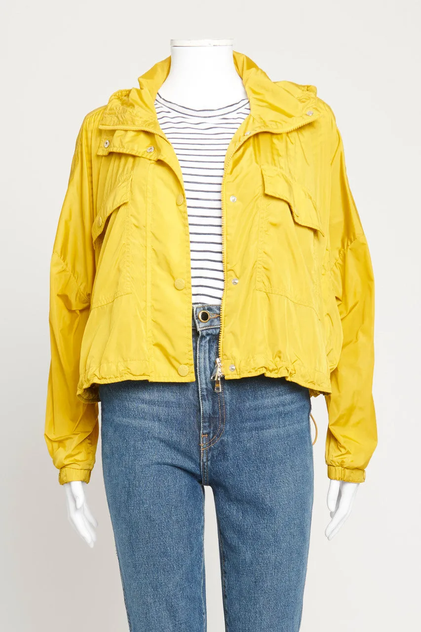 Mustard Yellow Preowned Rain Jacket
