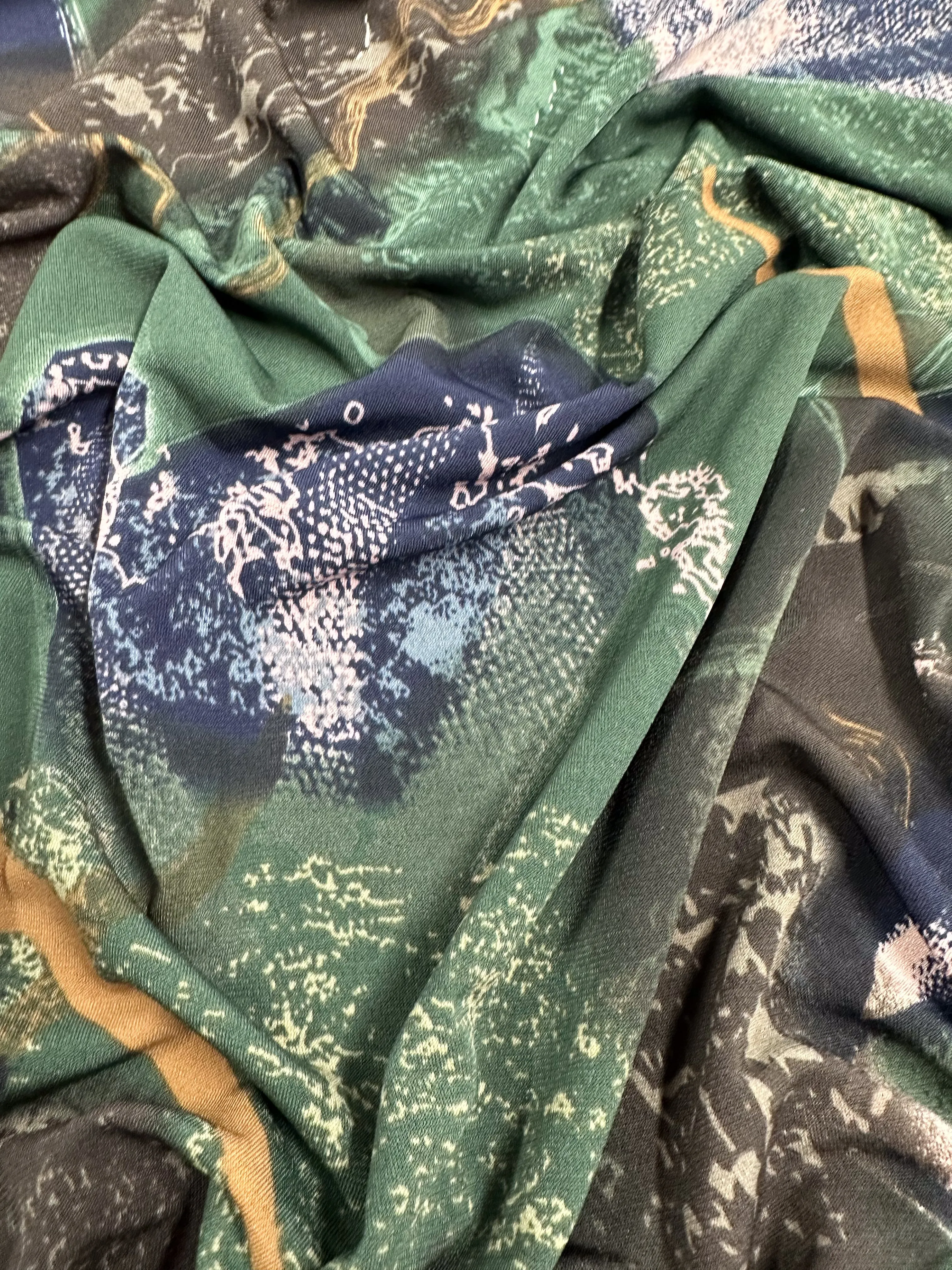 Printed Lycra - Drifter - 150cm