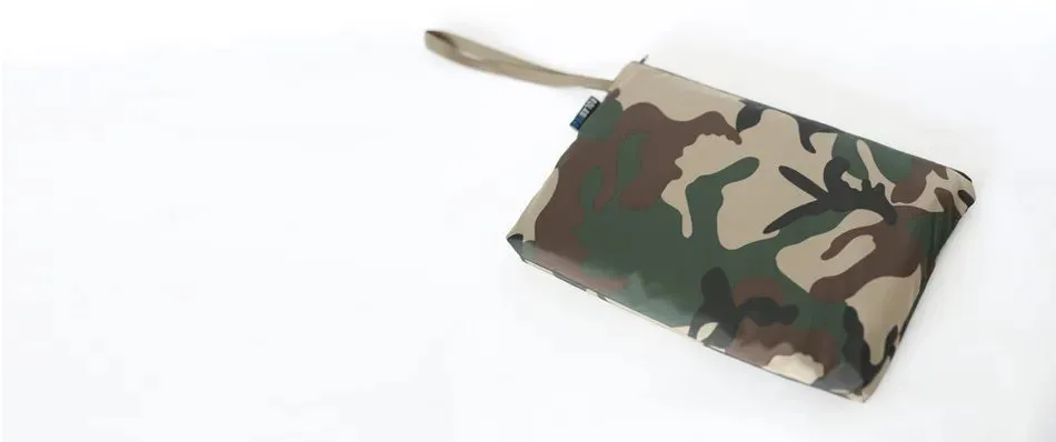 ROLANPRO Rain Cover Raincoat for Telephoto Lens Rain Cover/Lens Raincoat Army Green Camouflage Guns Clothing XL L M S XS XXS