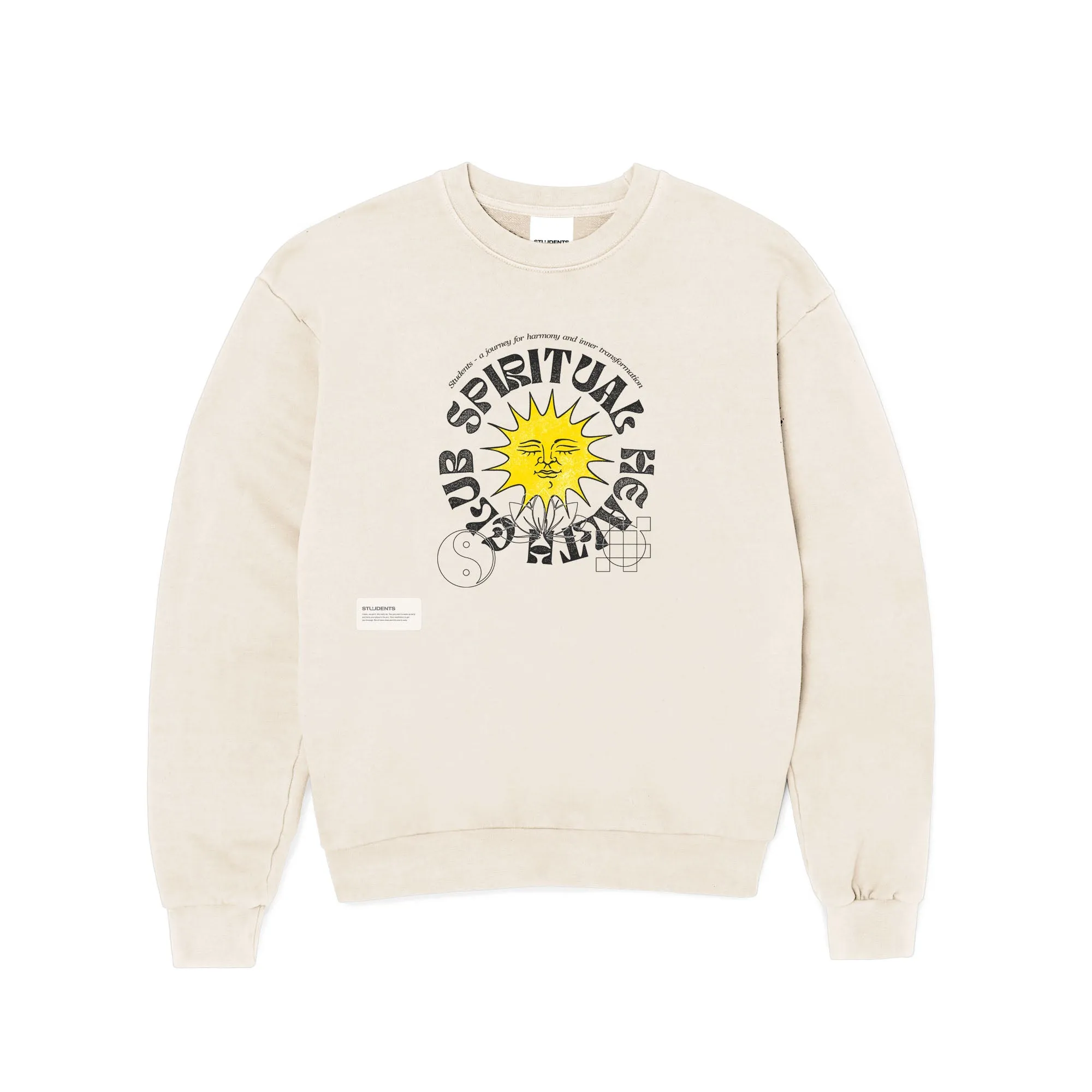 Spiritual Health Club Fleece Crew Sweater