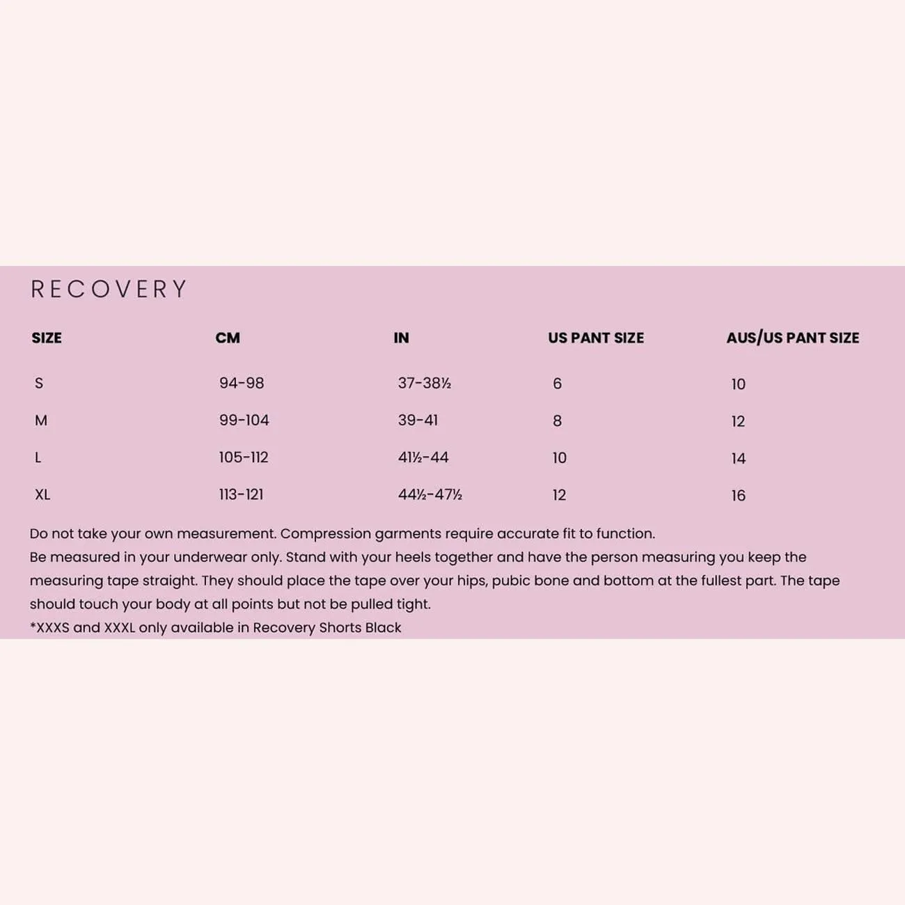 SRC Recovery Leggings - Black