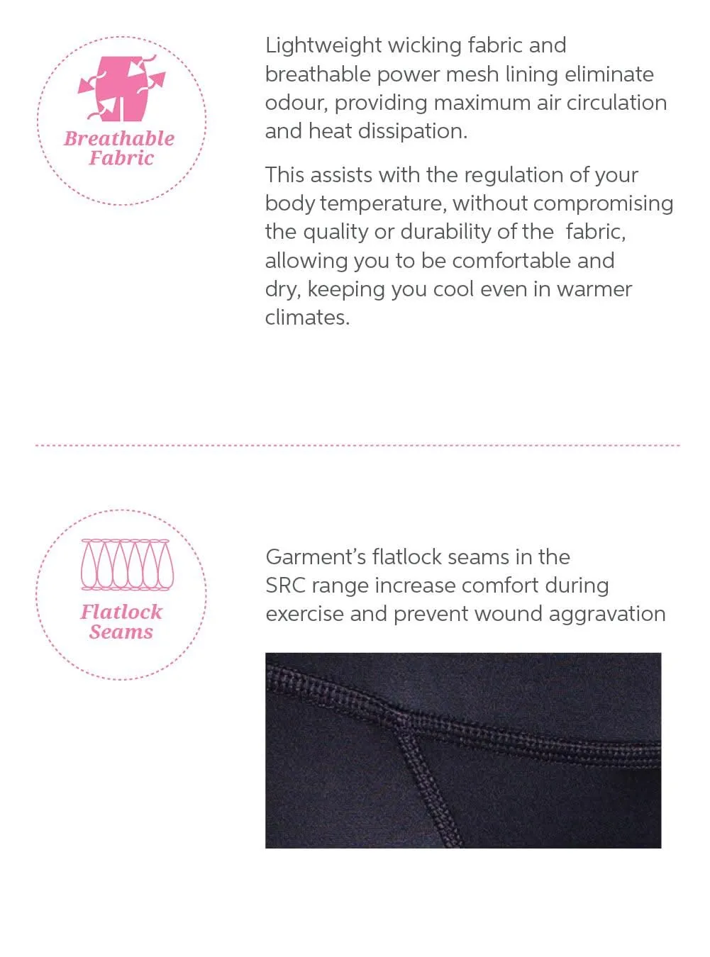 SRC Recovery Leggings - Black