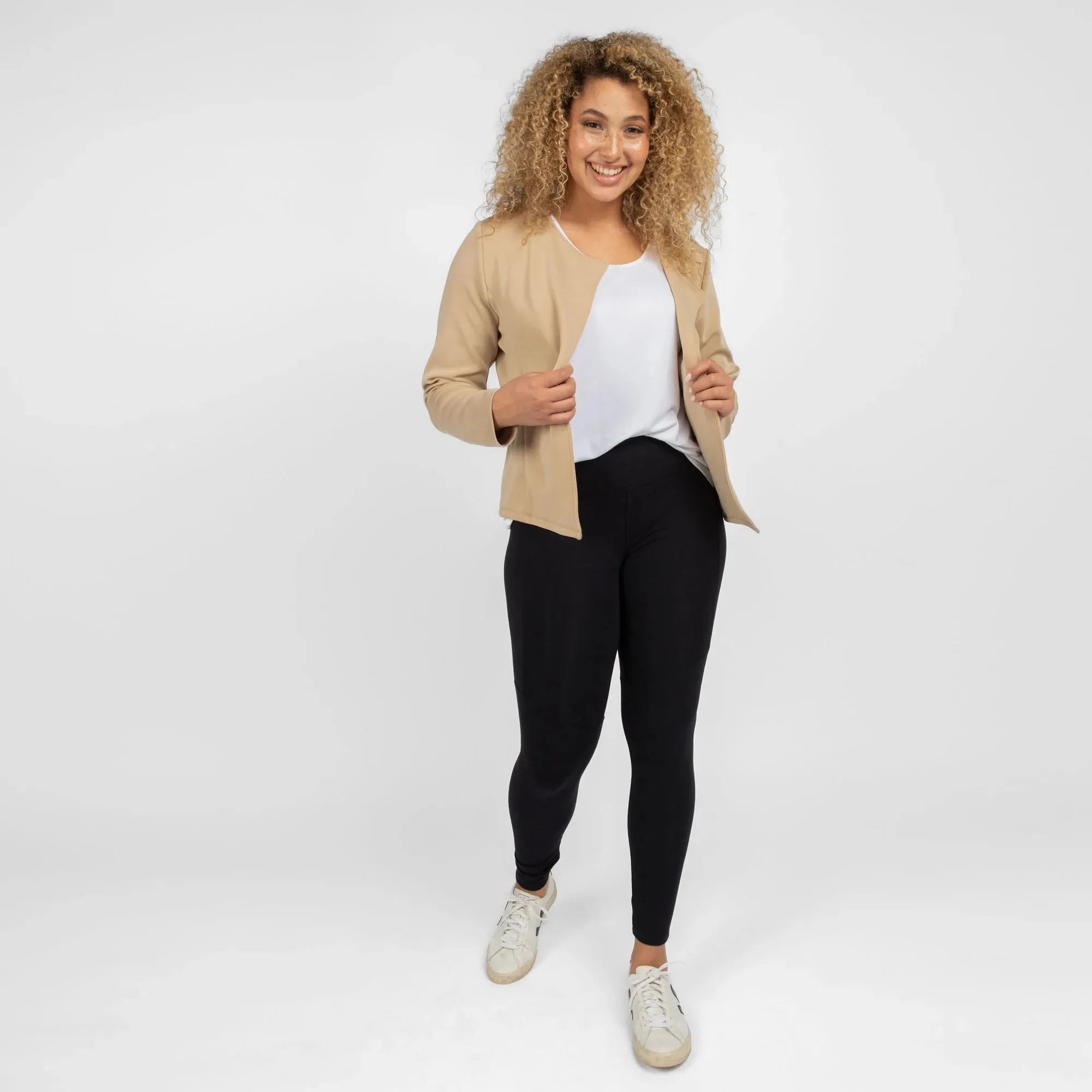 The Dressy Leggings in Black